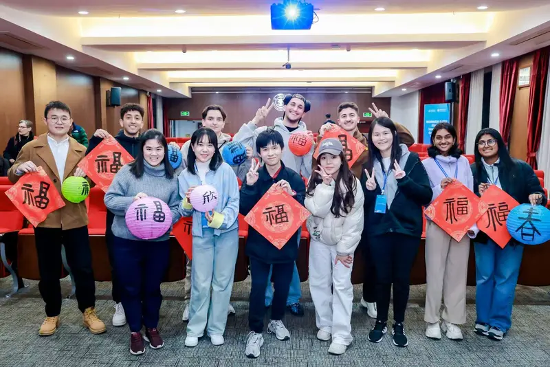 Spring Festival workshop group photo